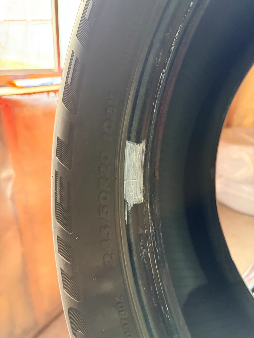 Three 245/50R20 tires , BRIDGESTONE DUELER H/P SPORT AS