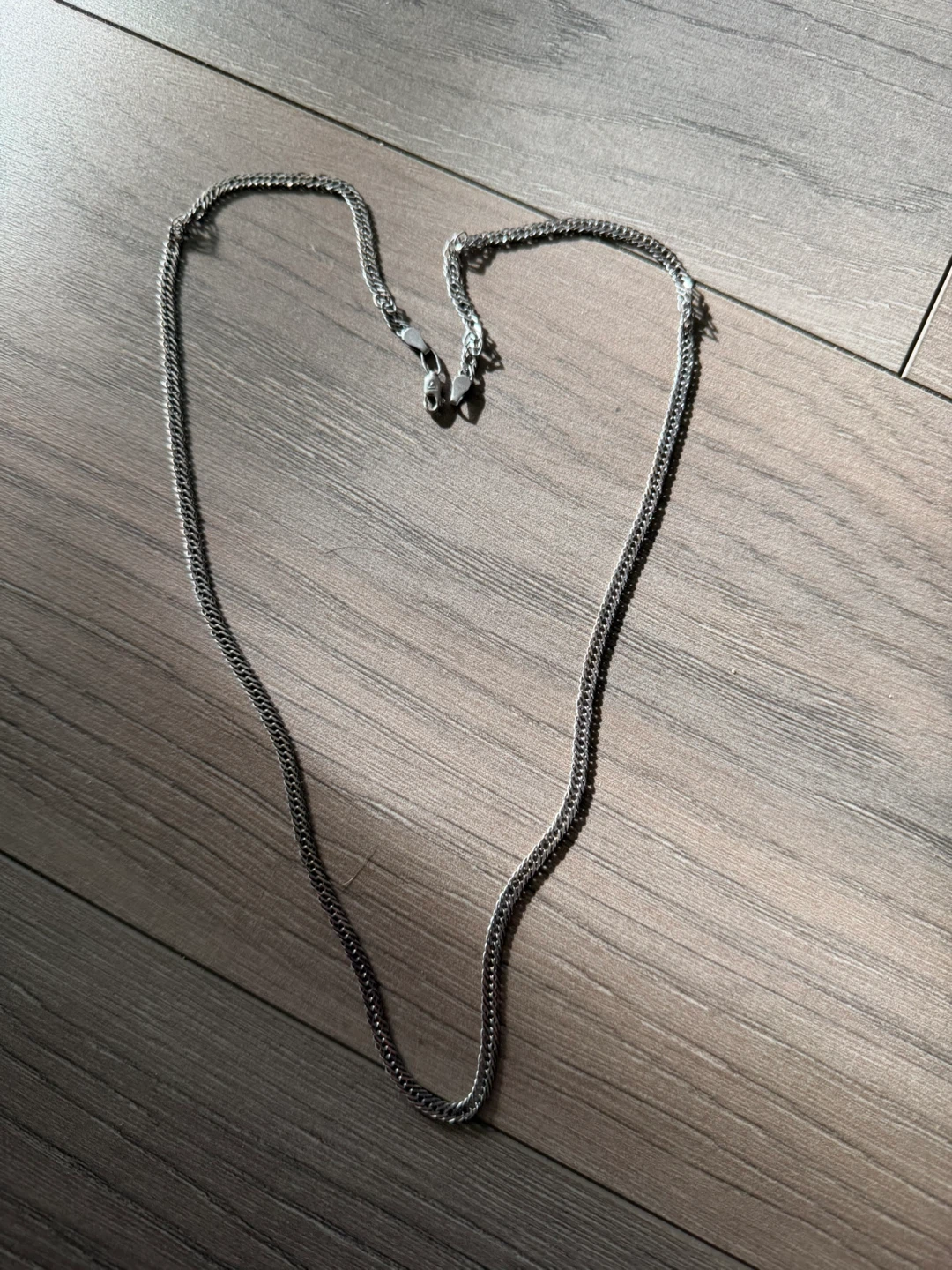 Sterling Silver Curb Chain Necklace