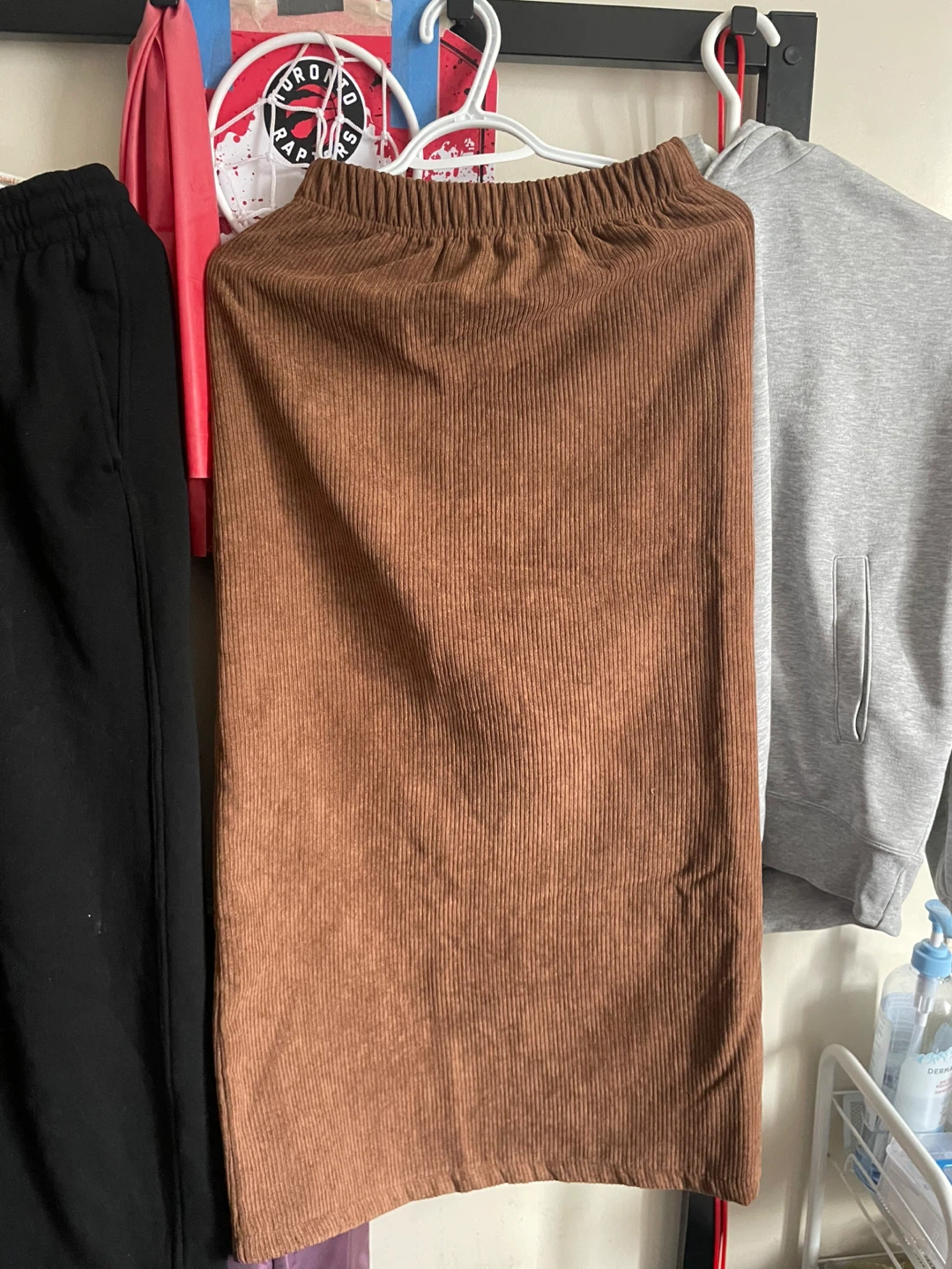 Dazy Brown Corduroy Skirt - Size S