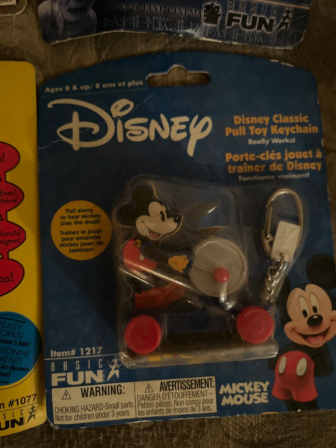 Vintage 2000-2003 Basic Fun Keychain Lot - 6 pcs Sealed - photo 5