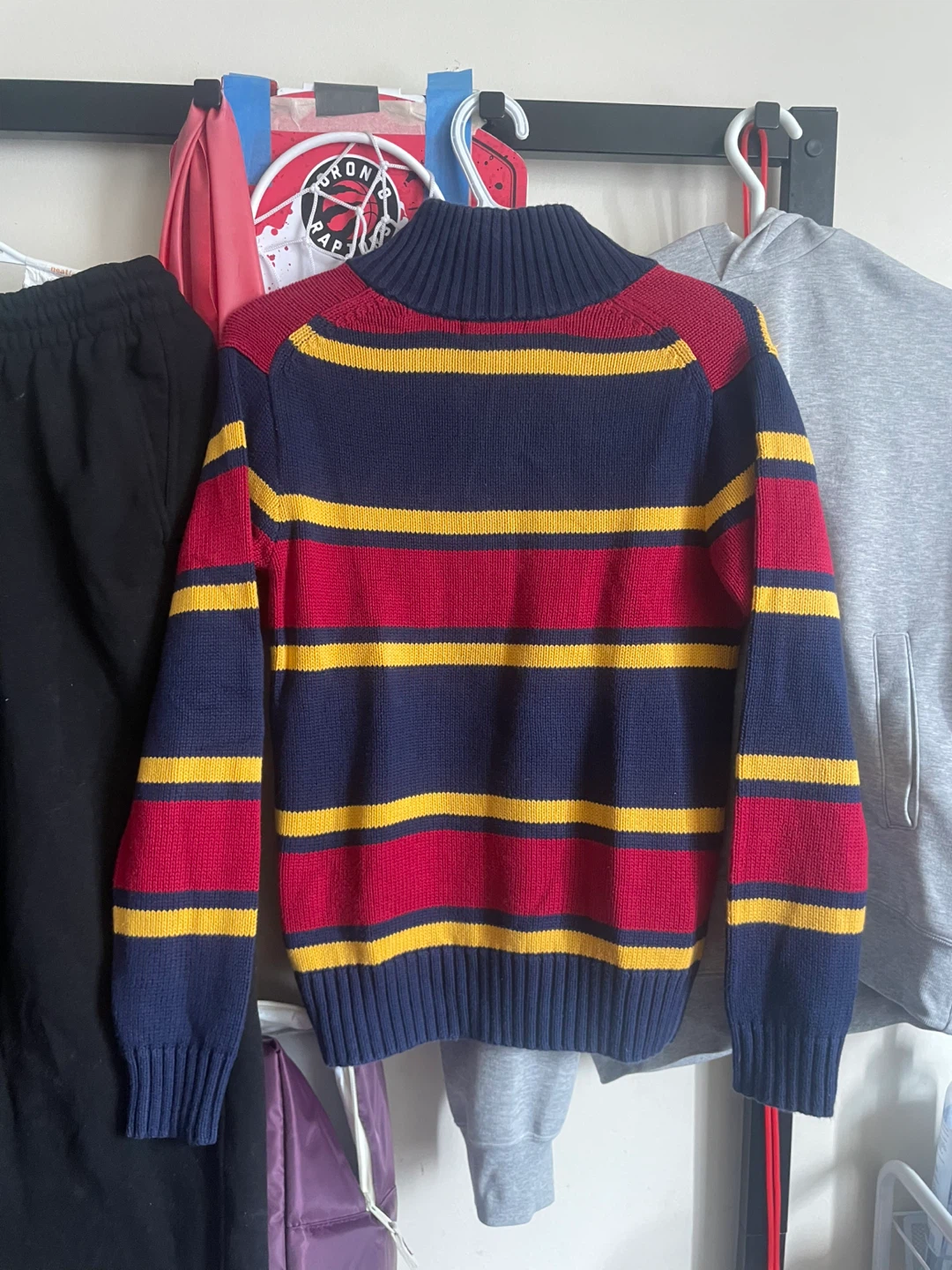 Polo by Ralph Lauren Striped 1/4 Zip Sweater - photo 2