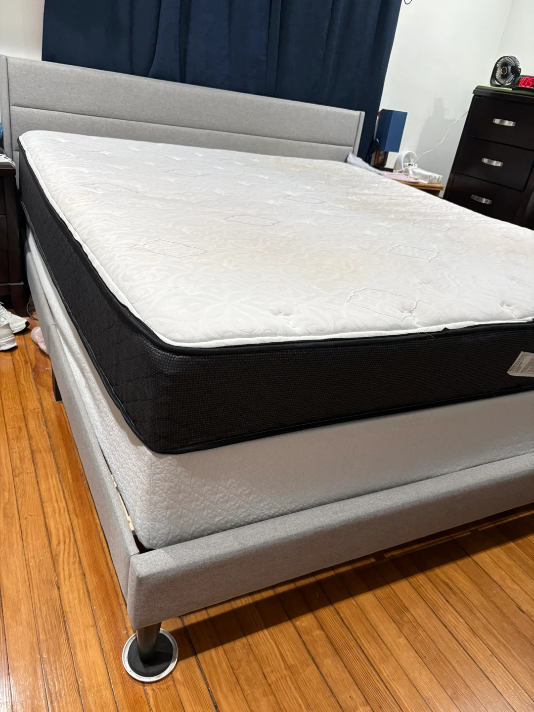 King Size California Bed Frame with Mattress