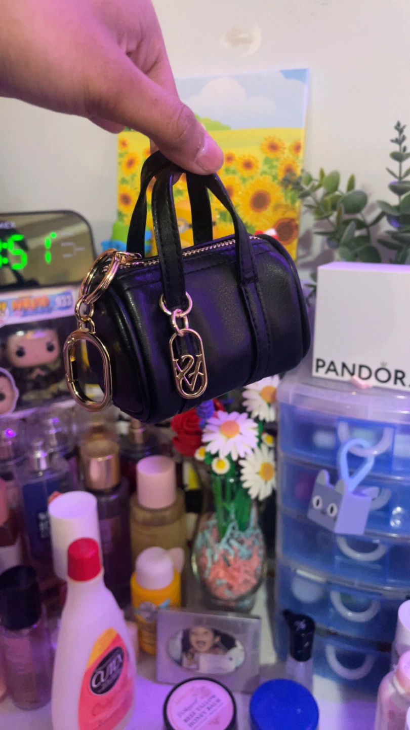 Victoria secret Mini Barrel Bag Keychain