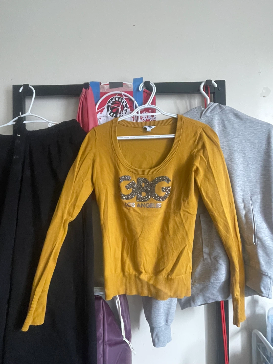 GBG Los Angeles Mustard Yellow Sweater