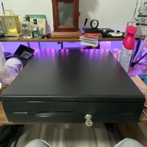 Black Cash Drawer with Key Lock