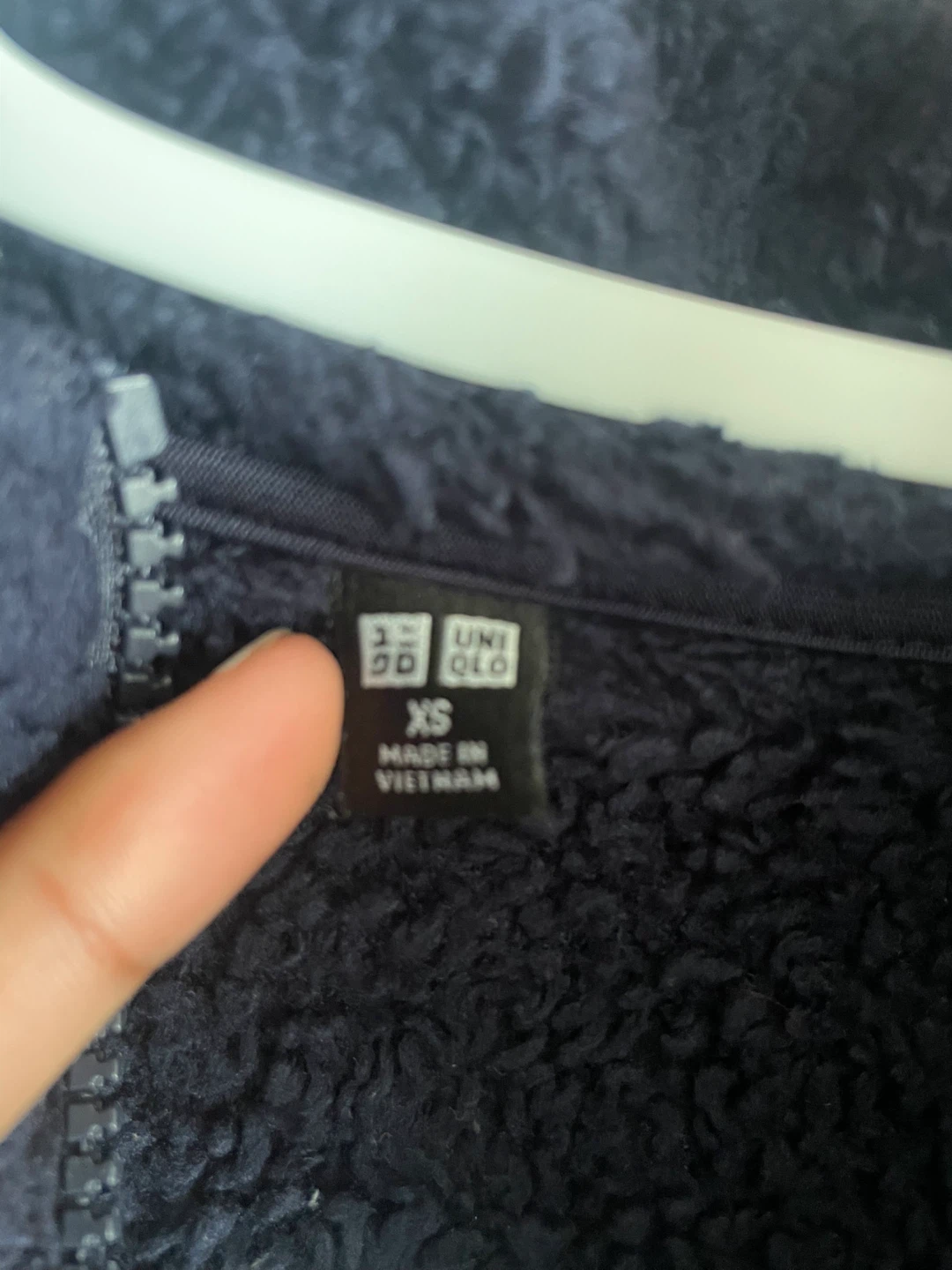 Uniqlo Fleece Jacket Navy XS - photo 2