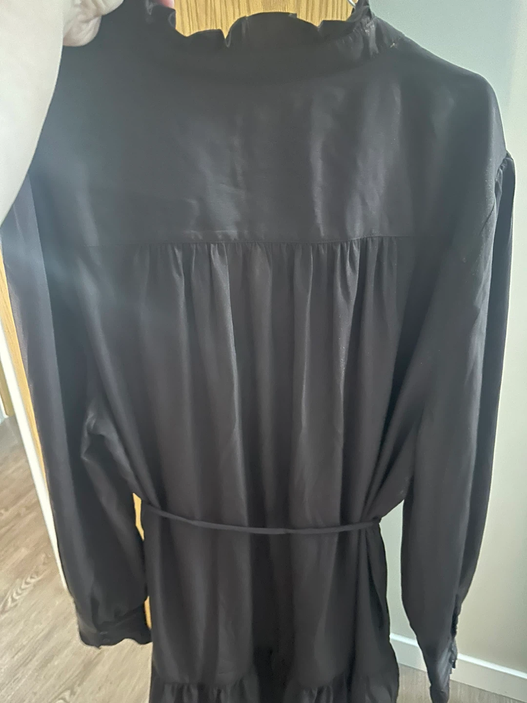 H&M Ruffled Neck Long Sleeve Dress - XL - photo 4