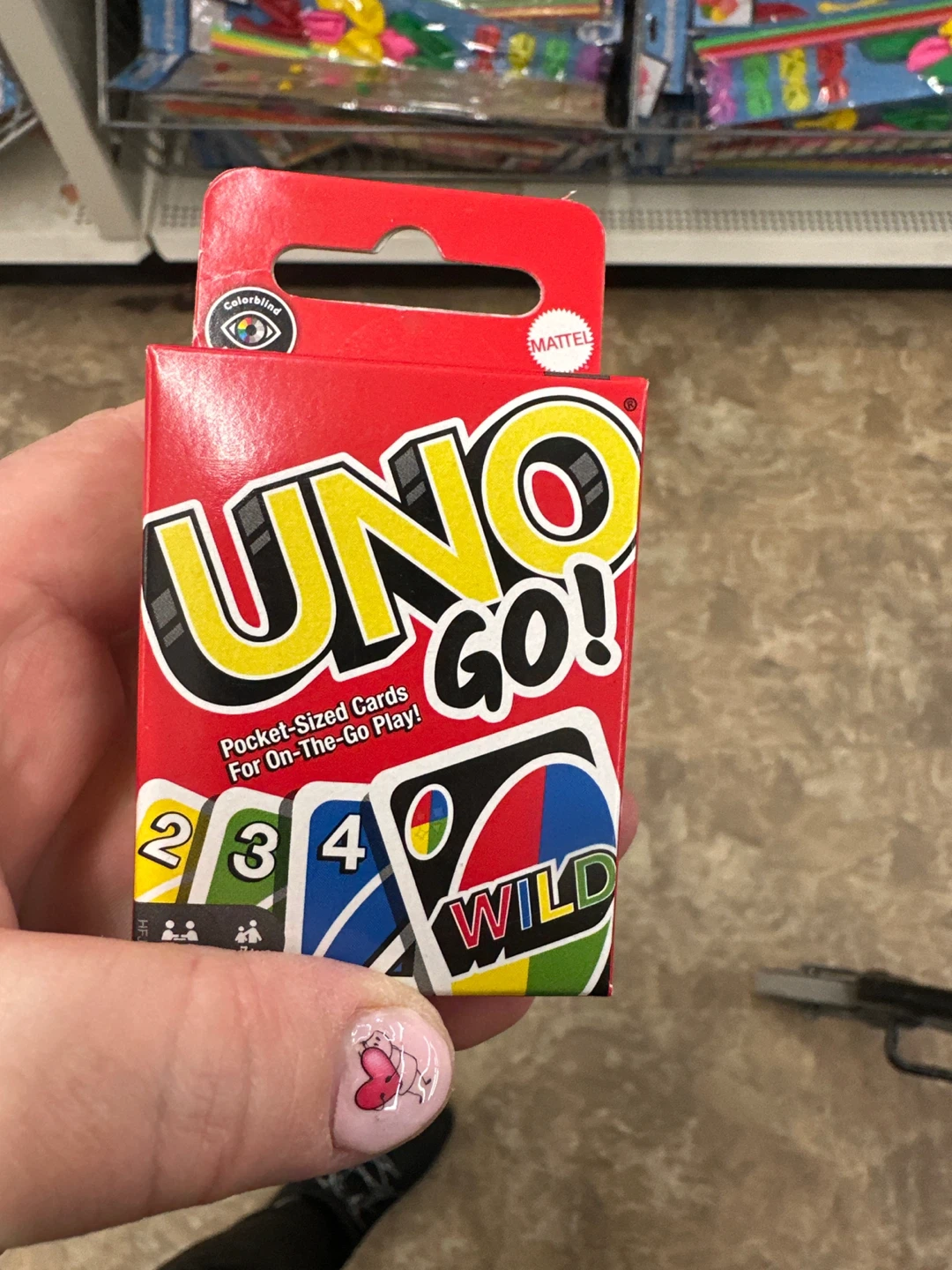 UNO GO! Pocket-Sized Card Game