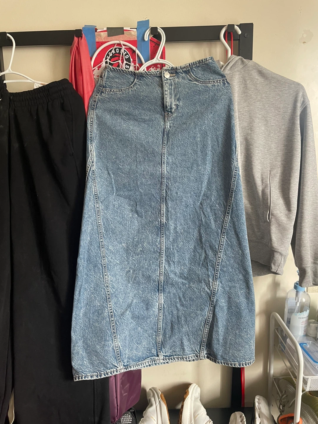 Divided H&M Denim Maxi Skirt - Size 2