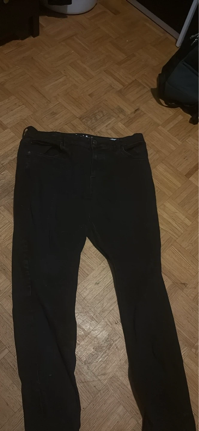 Jeaniologie Black Slim Fit Jeans Size 36 - photo 2