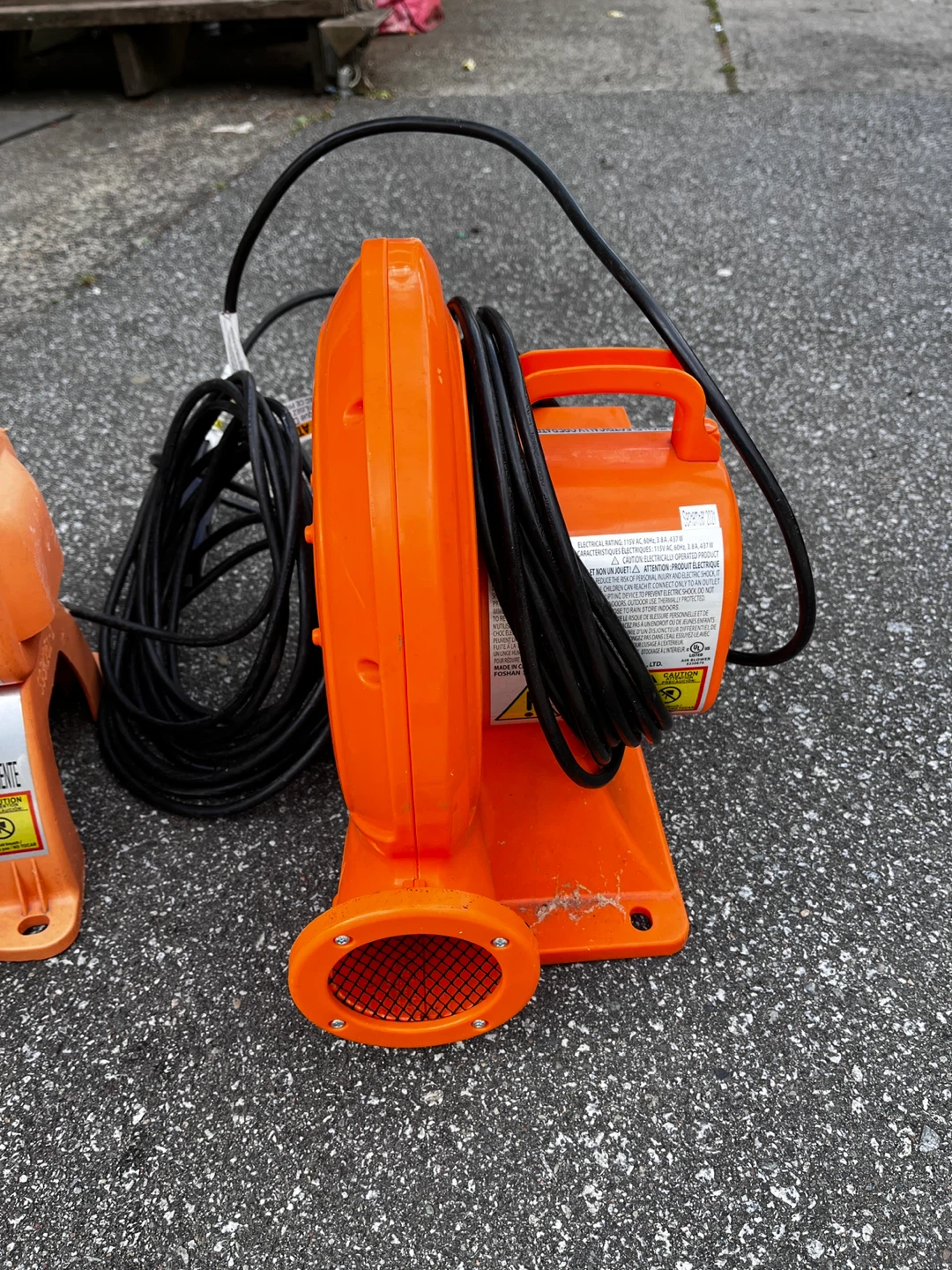 W-2L Air Pump Blower for Inflatables