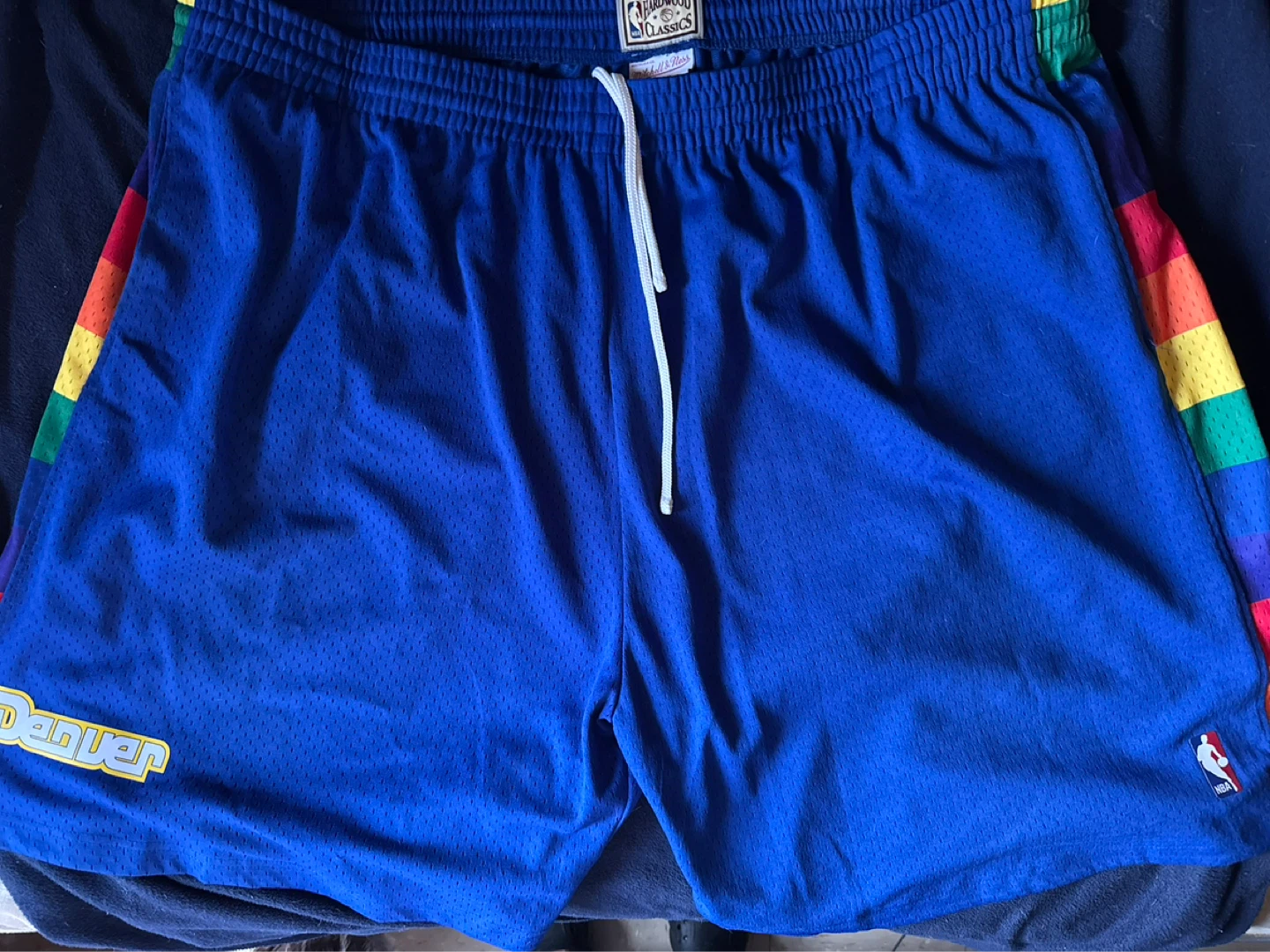 Mitchell & Ness Denver Nuggets NBA Basketball Shorts