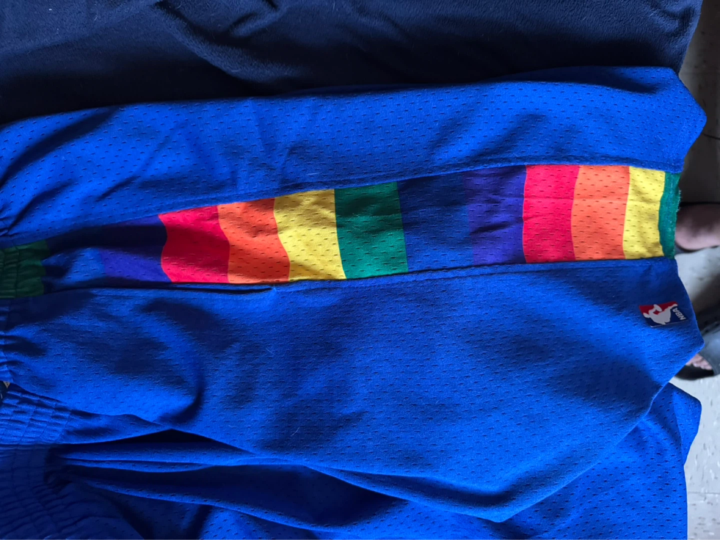 Mitchell & Ness Denver Nuggets NBA Basketball Shorts - photo 3