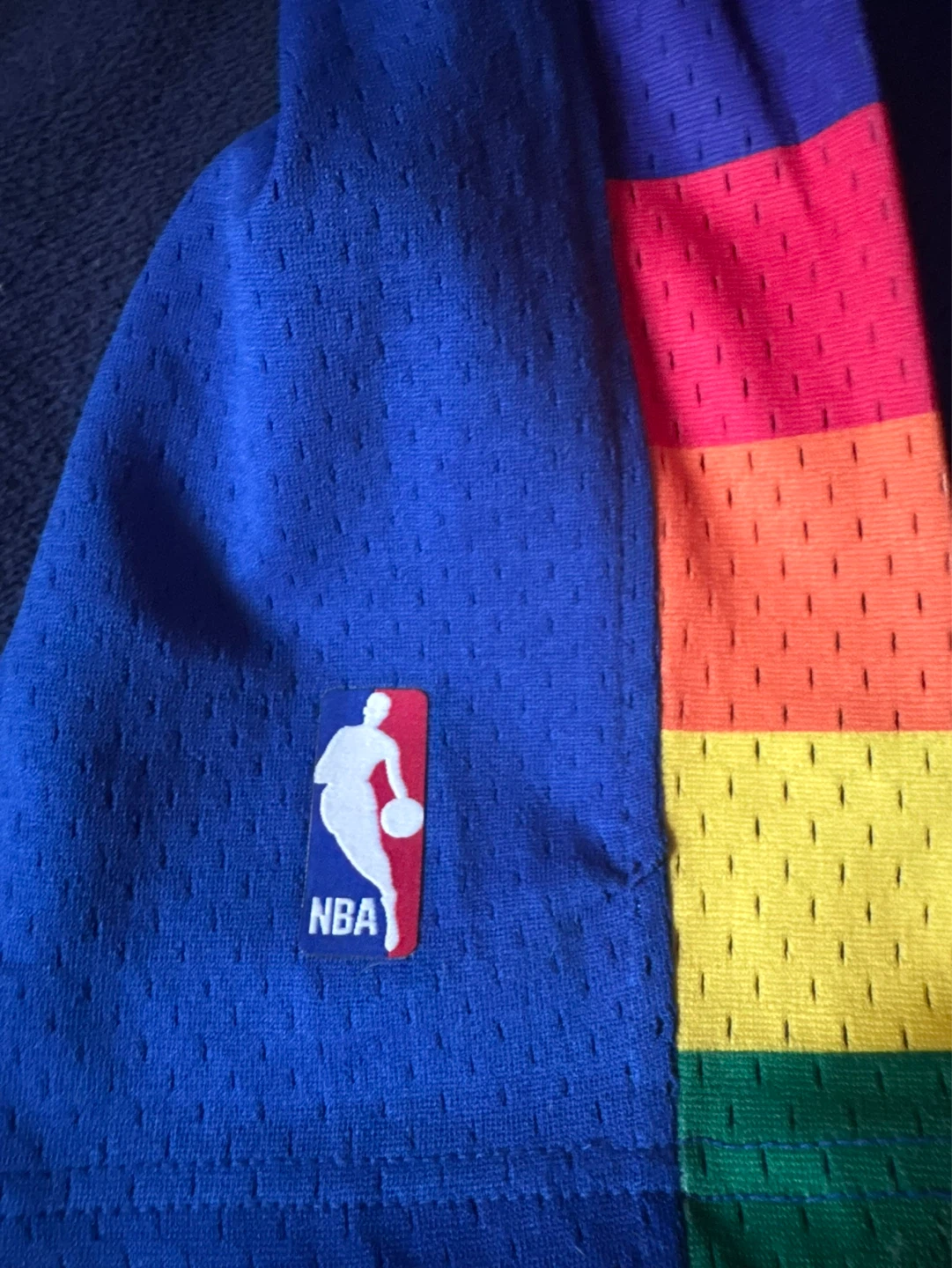 Mitchell & Ness Denver Nuggets NBA Basketball Shorts - photo 4