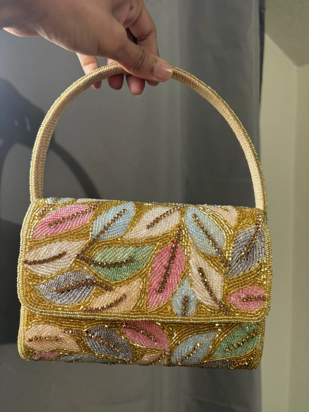 Beaded Clutch Purses with Fringe - photo 5