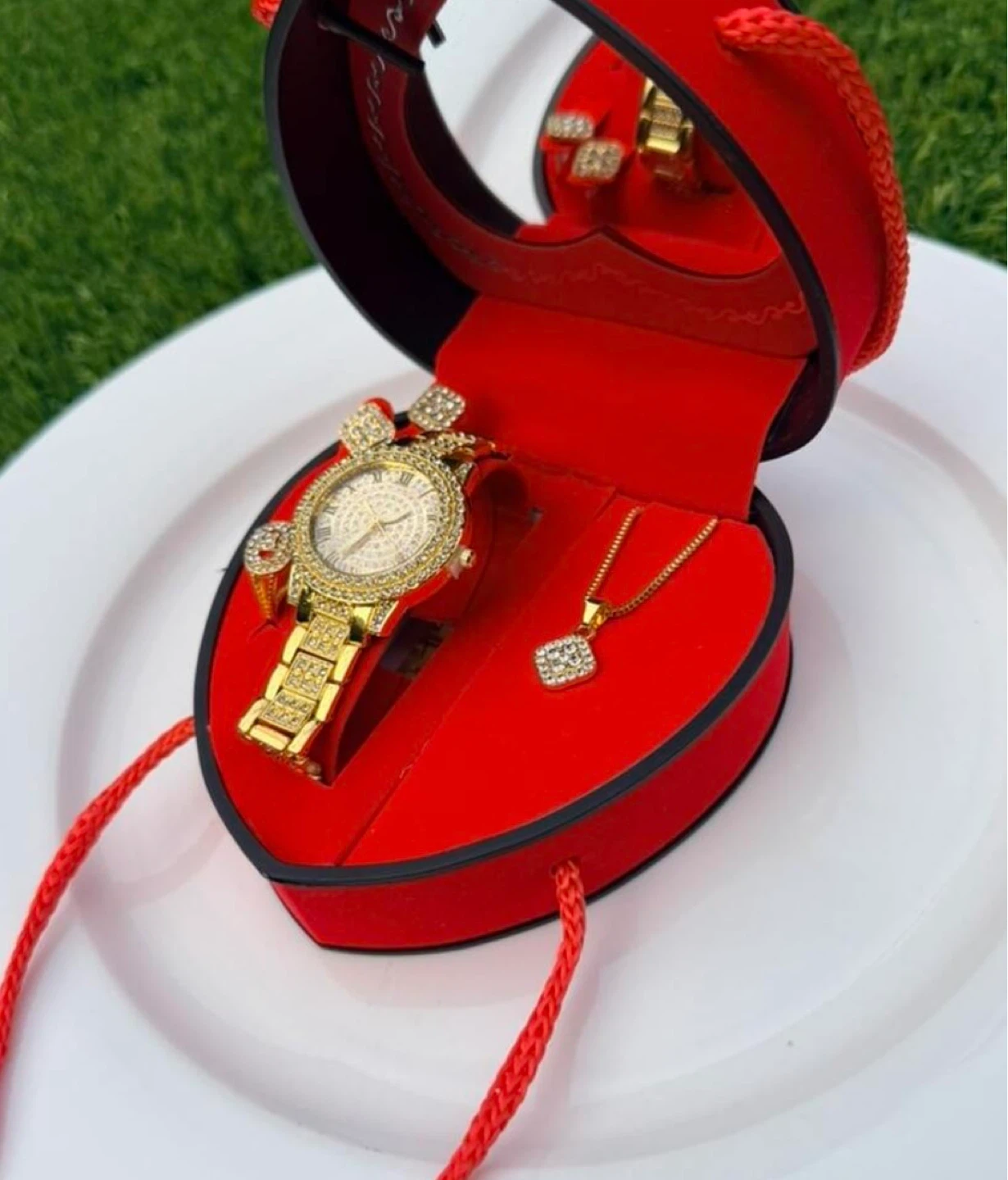 Women's Jewelry Gift Set with Heart Box - photo 4