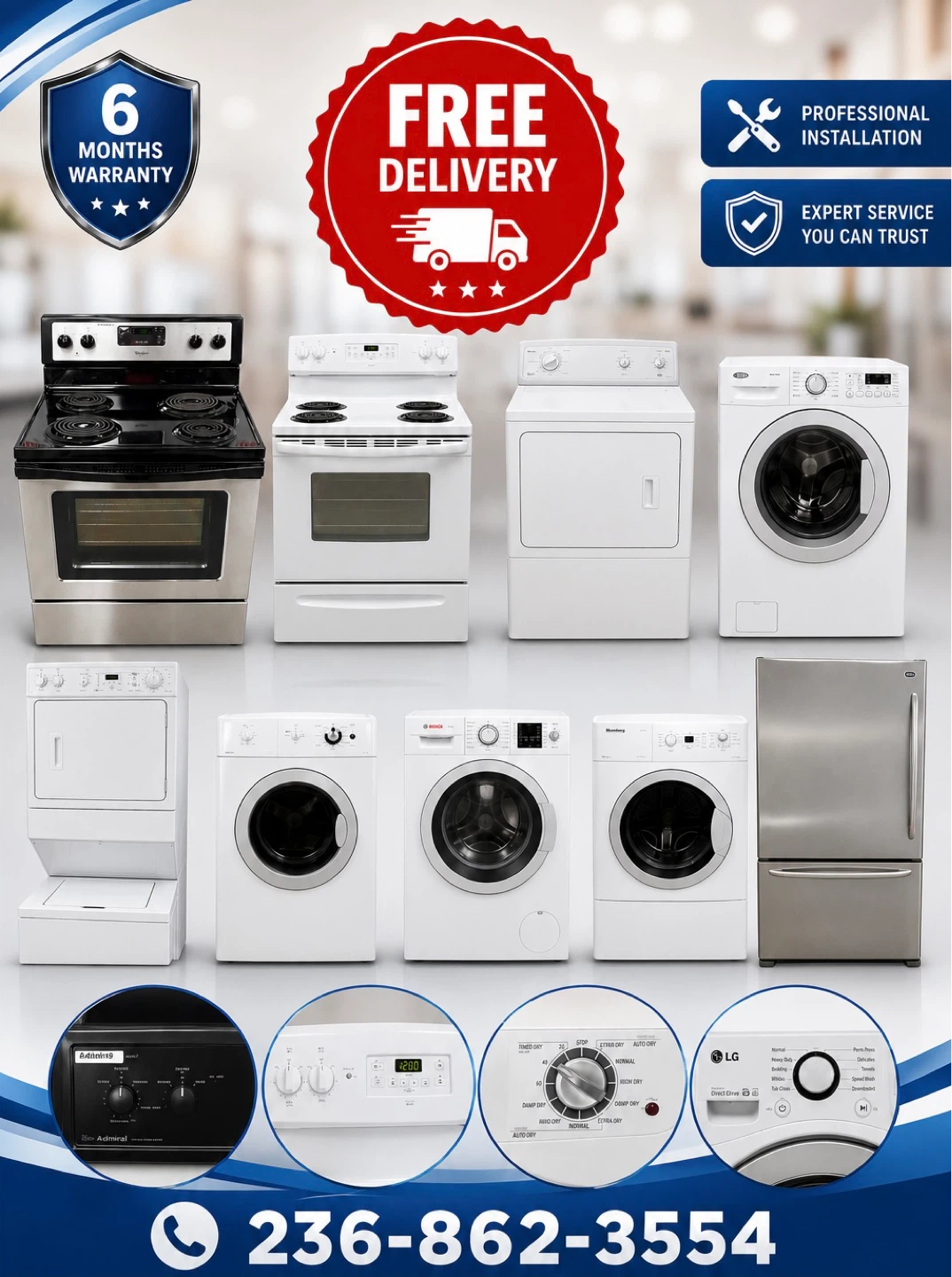 Samsung Electric Range - Black