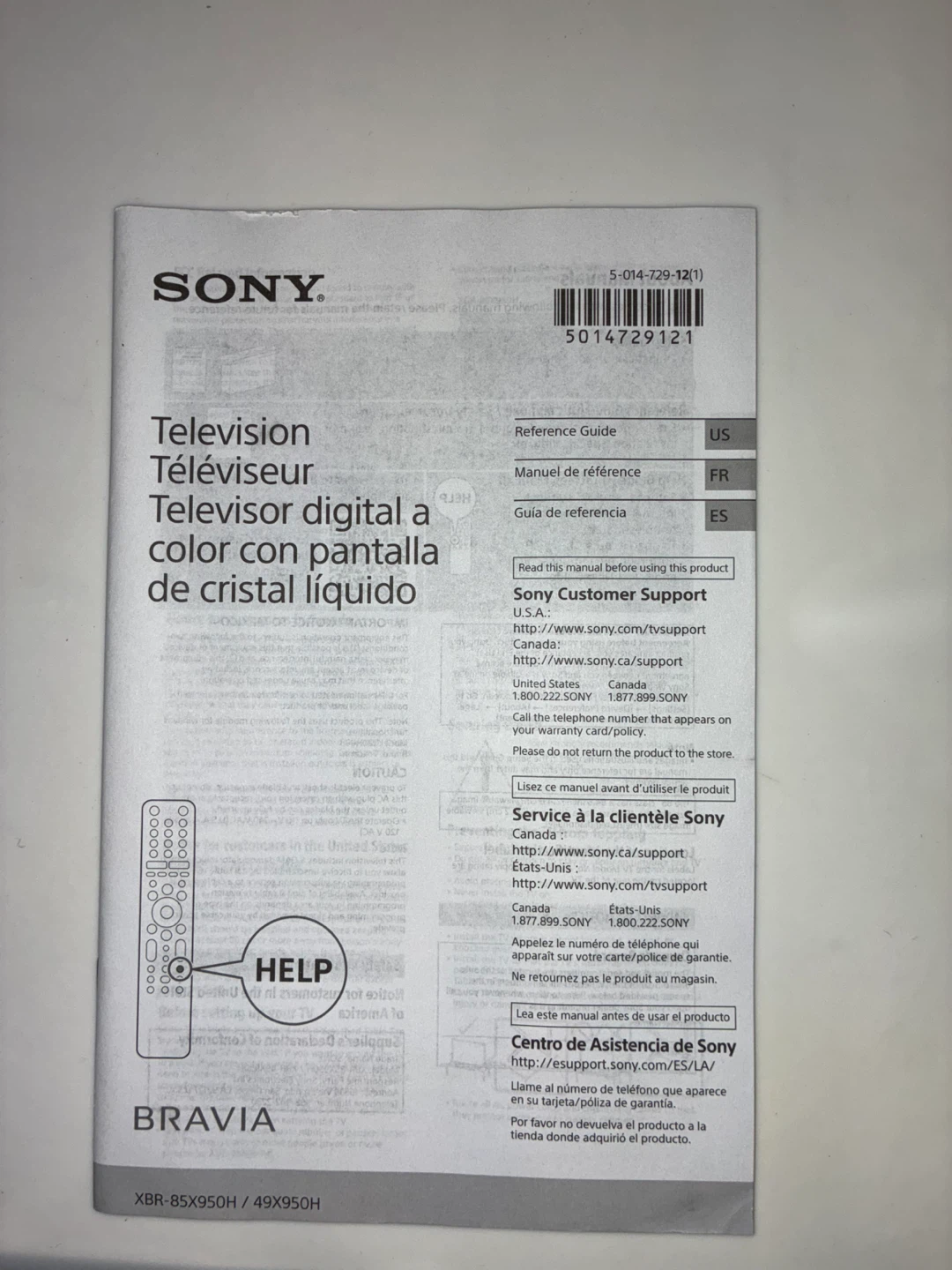 Sony BRAVIA XBR-49X950H 4K HDR TV - photo 5