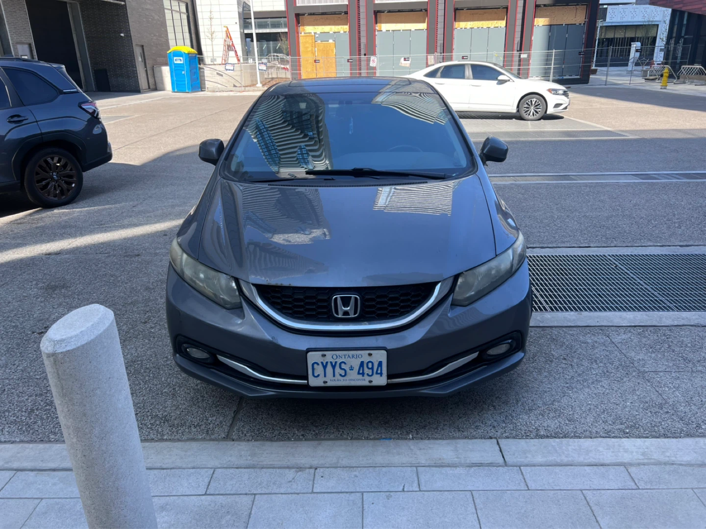Grey Honda Civic Sedan - photo 2