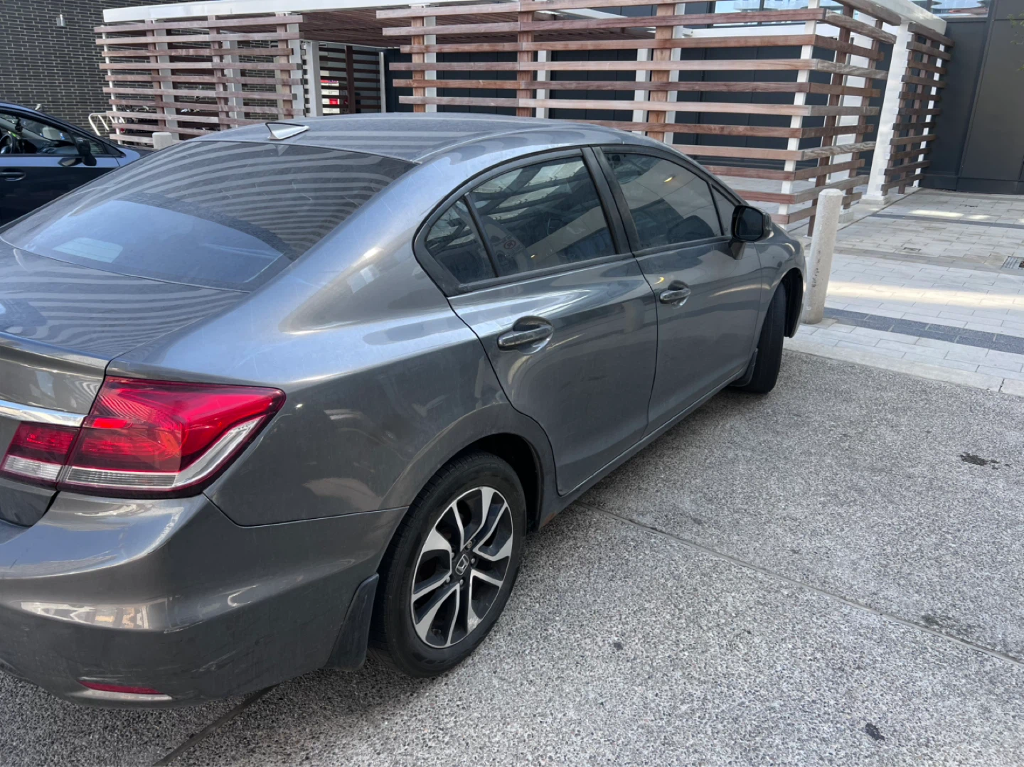 Grey Honda Civic Sedan - photo 4