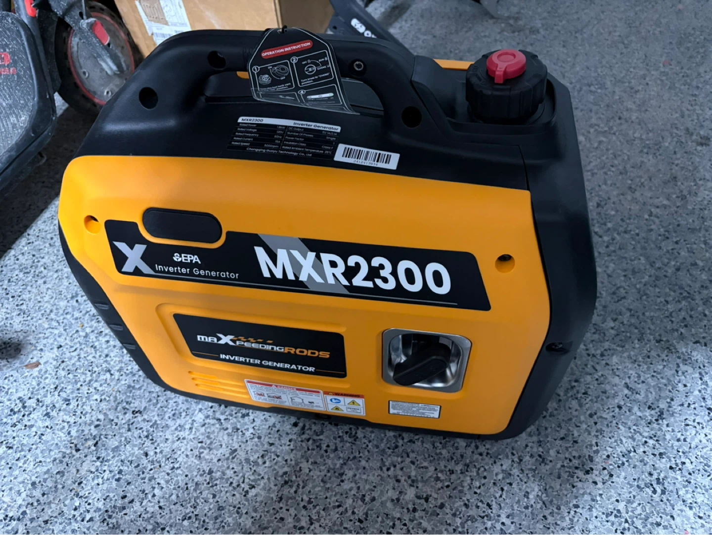 MAXPEEDINGRODS MXR2300 Inverter Generator - photo 4