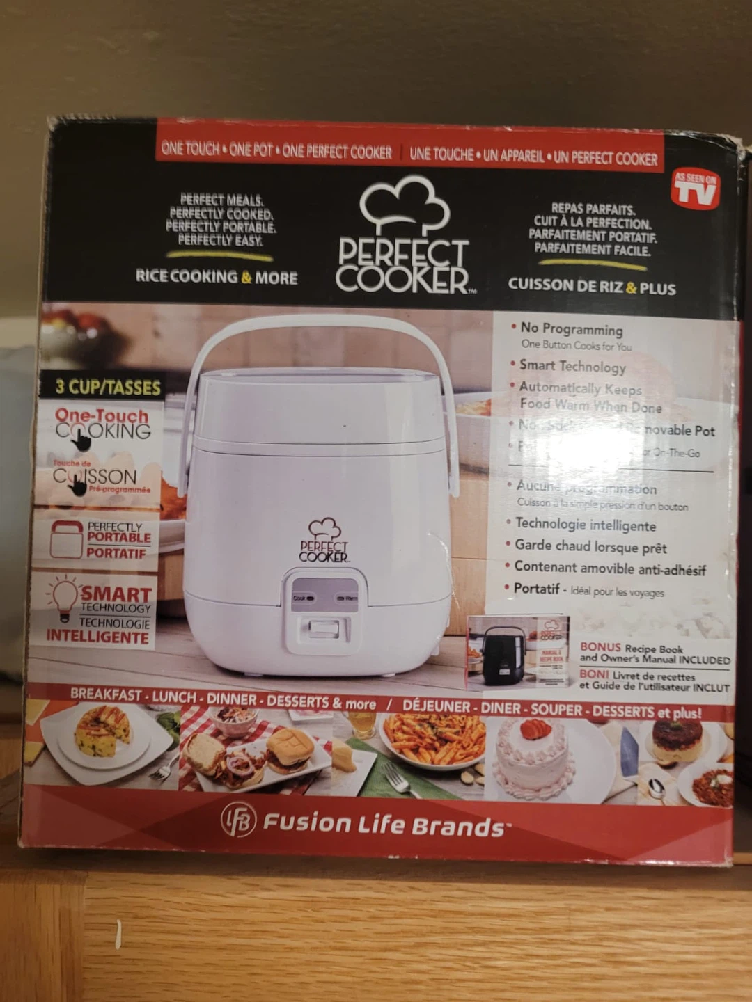 Perfect Cooker 3 Cup Rice Cooker