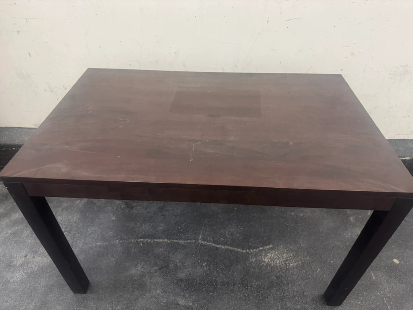 Dark Wood Dining Table - photo 2