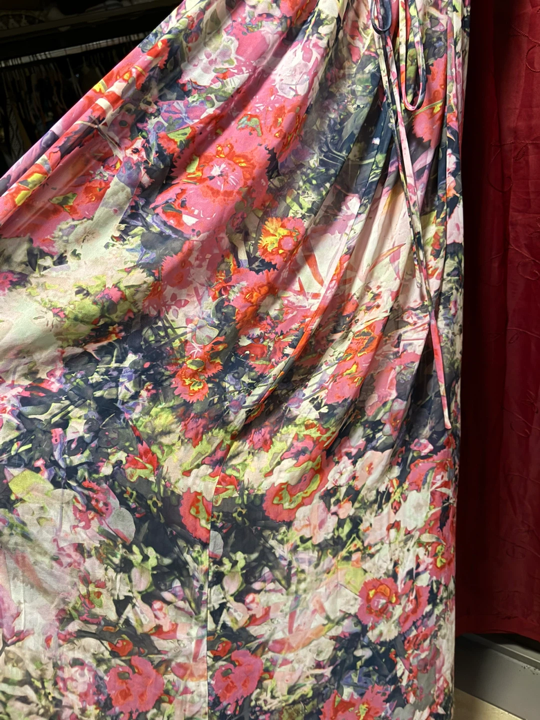 MAGGY LONDON Floral Maxi Dress Size 12 - photo 4