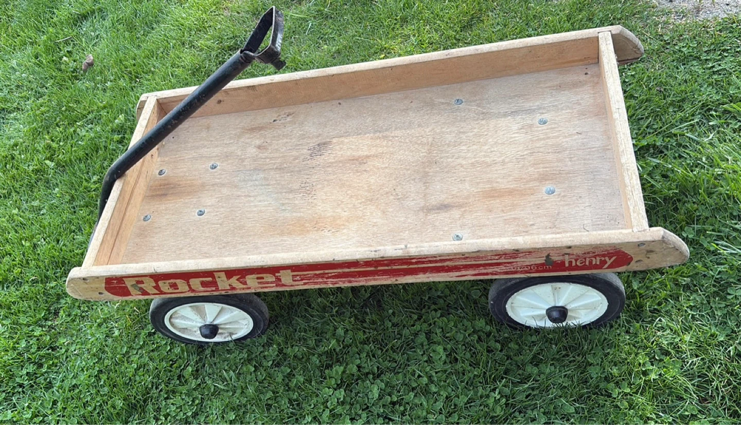 Rocket Wooden Wagon - photo 4