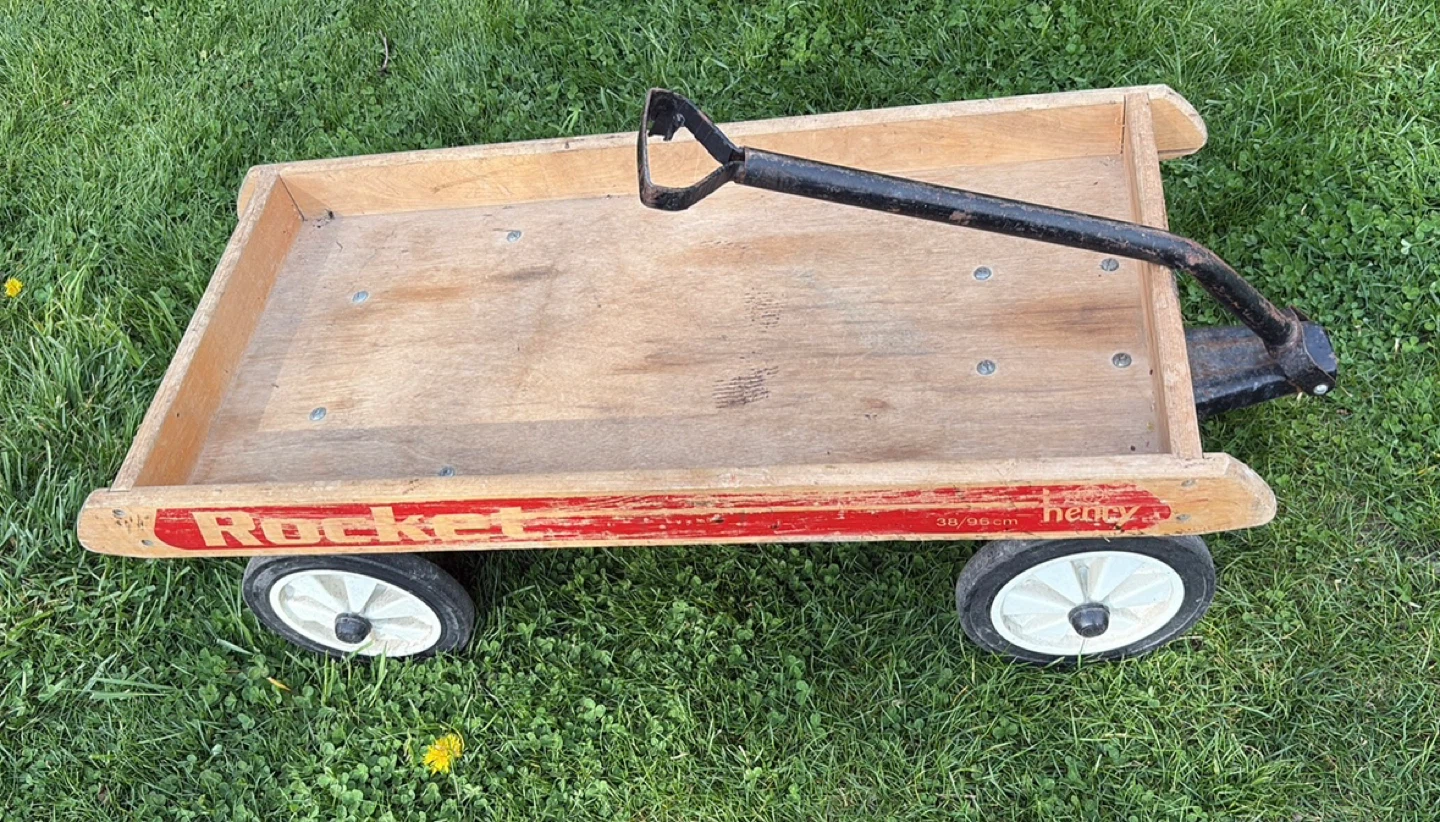 Rocket Wooden Wagon - photo 2