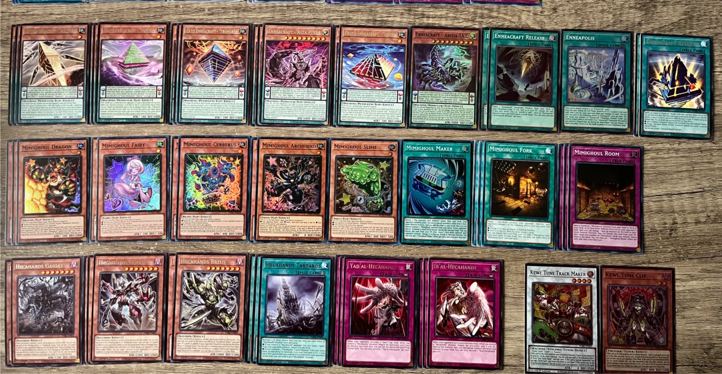 Yugioh - Enneacraft, Pendulum, Mimighoul, Hecahands Cards - photo 2