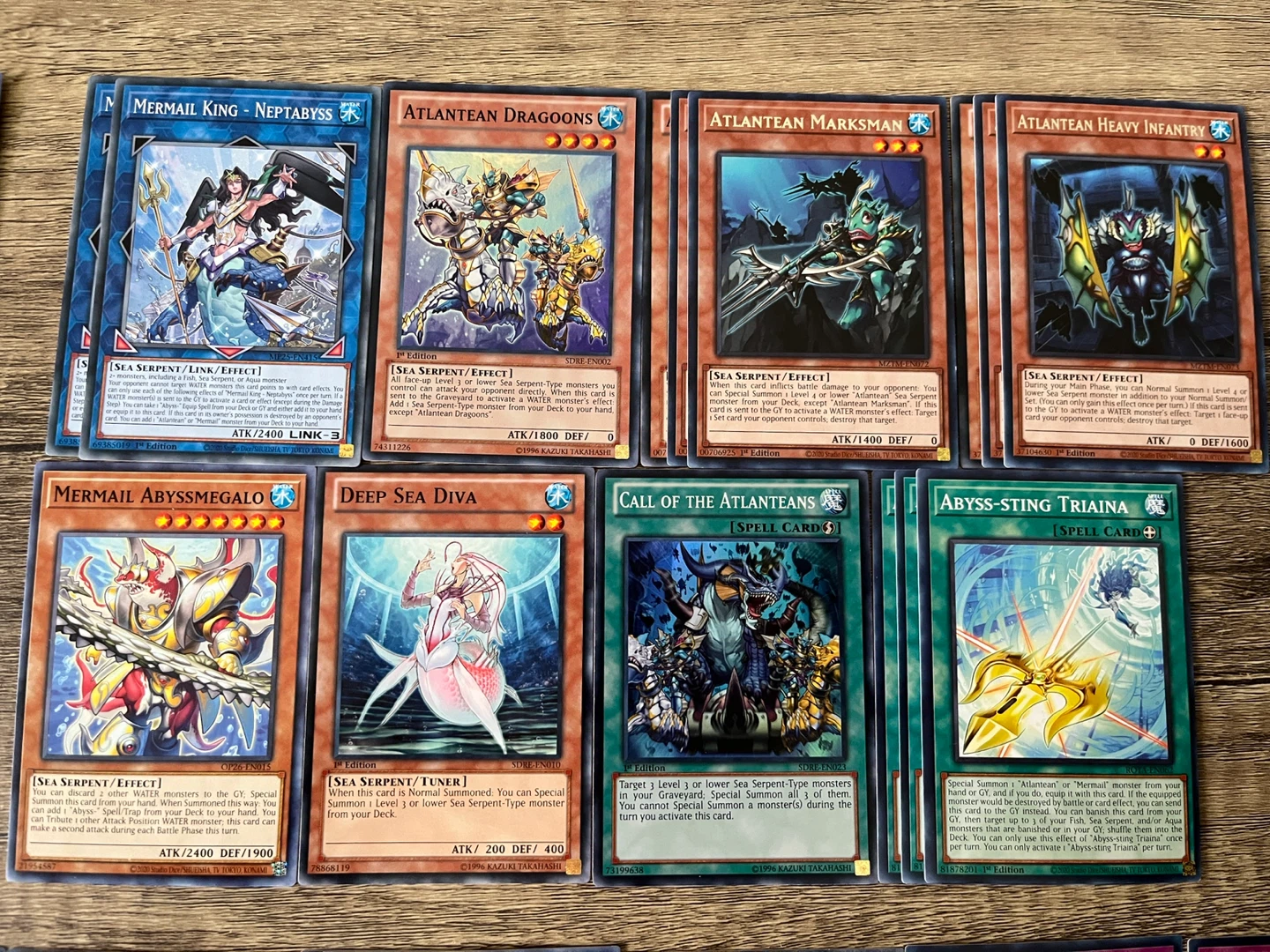 Yugioh - Blue Eyes, Dark Magician, Mermail, Purrely Cards &more - photo 2