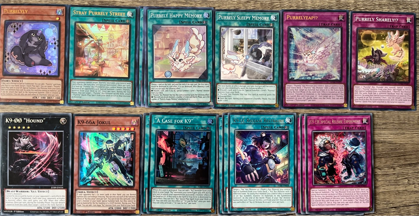 Yugioh - Blue Eyes, Dark Magician, Mermail, Purrely Cards &more - photo 4