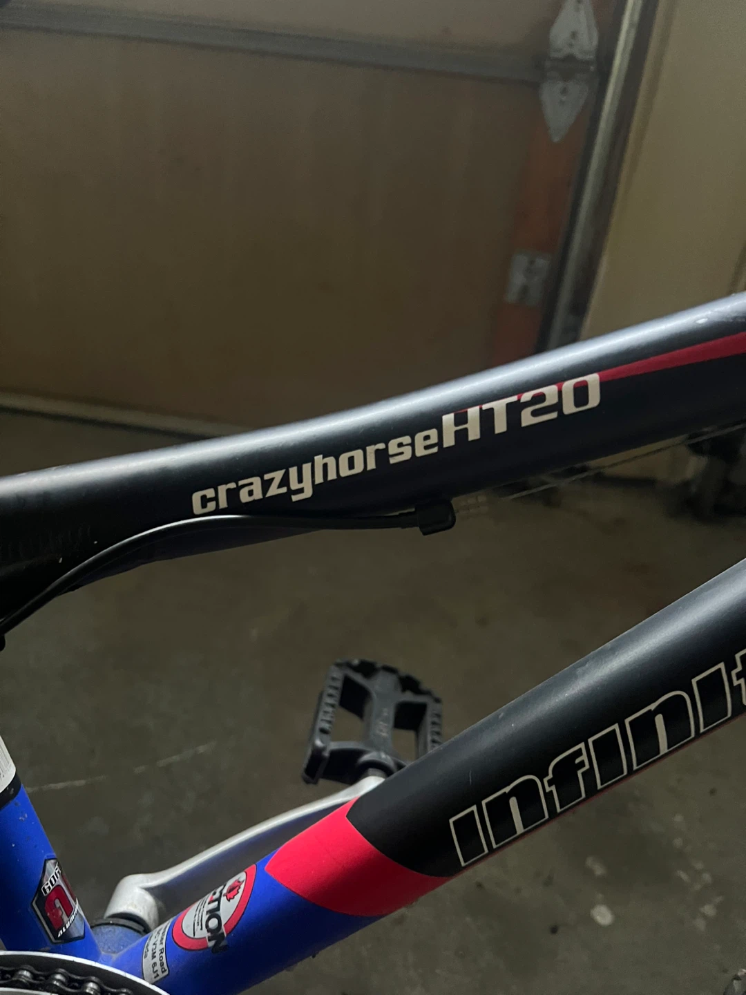 20 inch Infinity Crazyhorse HT20 Mountain Bike - photo 2