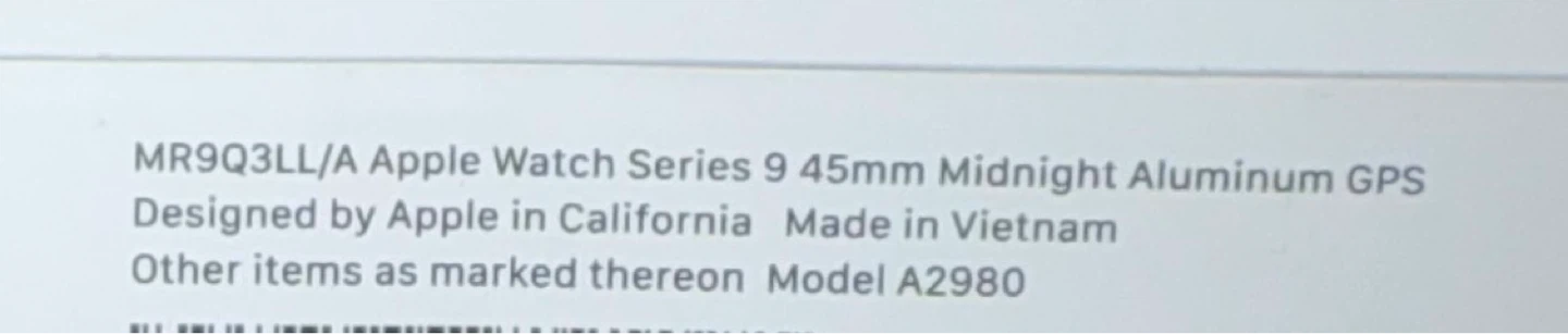 Apple Watch Series 9 45mm Midnight Aluminum GPS - photo 3