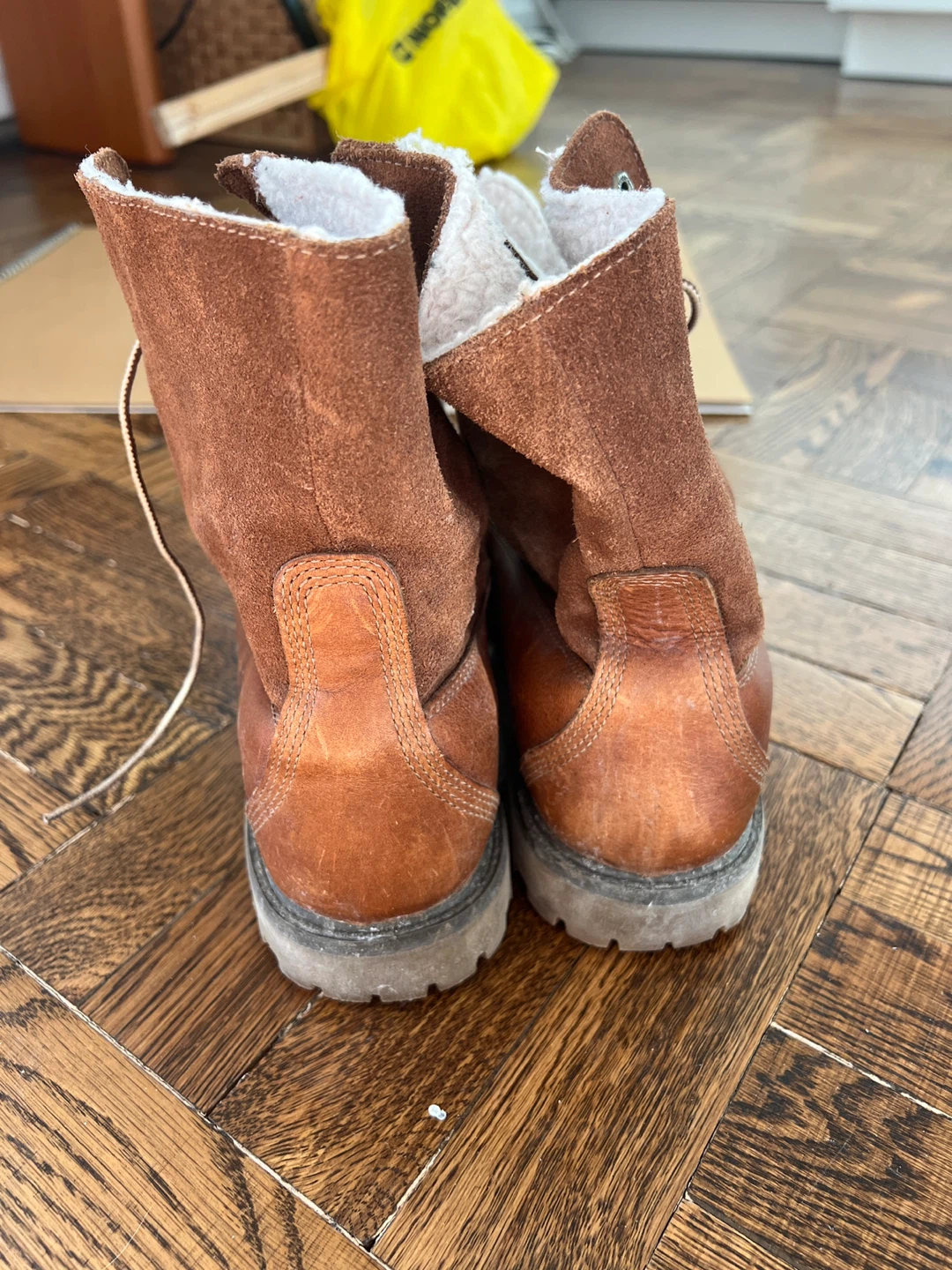 Timberland Brown Suede & Leather Lined Winter Boots - photo 5