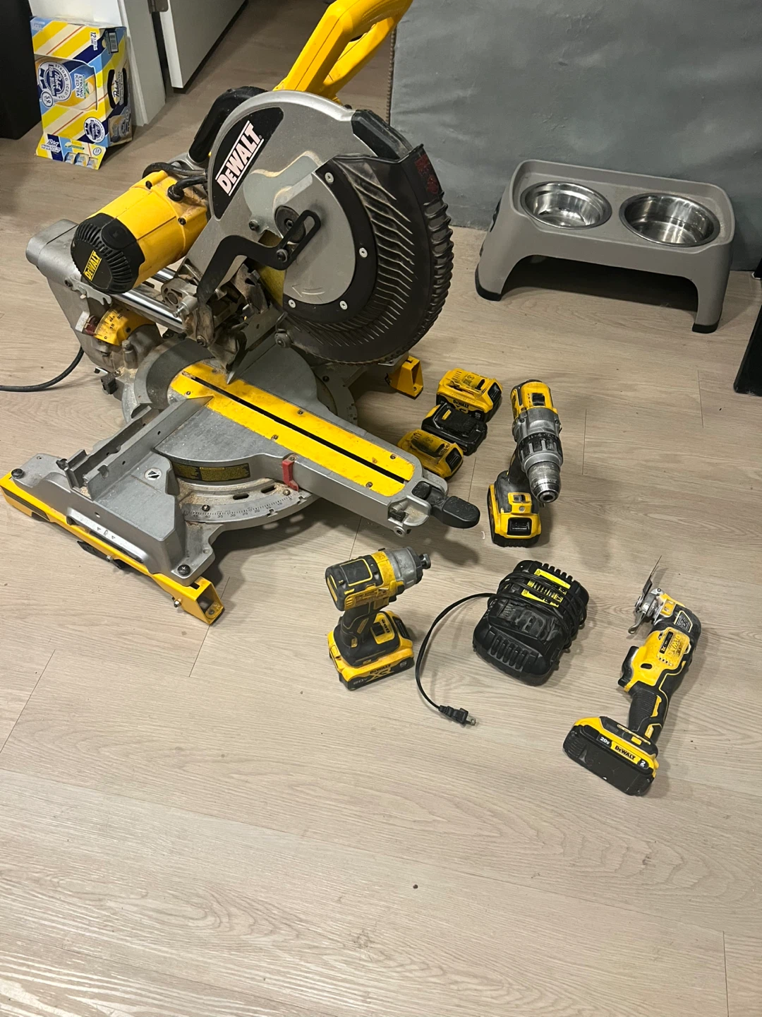 DeWalt Miter Saw and Power Tool Set - photo 2