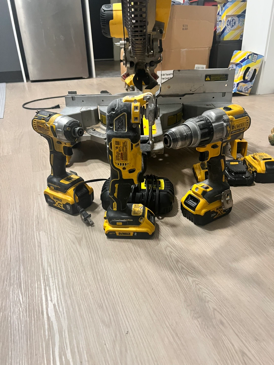 DeWalt Miter Saw and Power Tool Set - photo 4