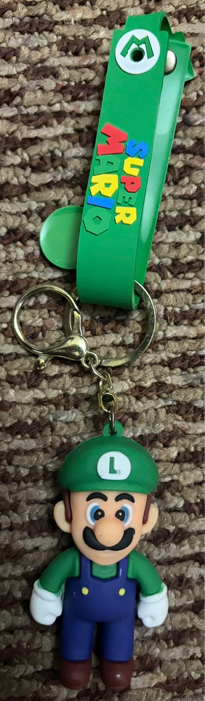 Super Mario Luigi Keychain