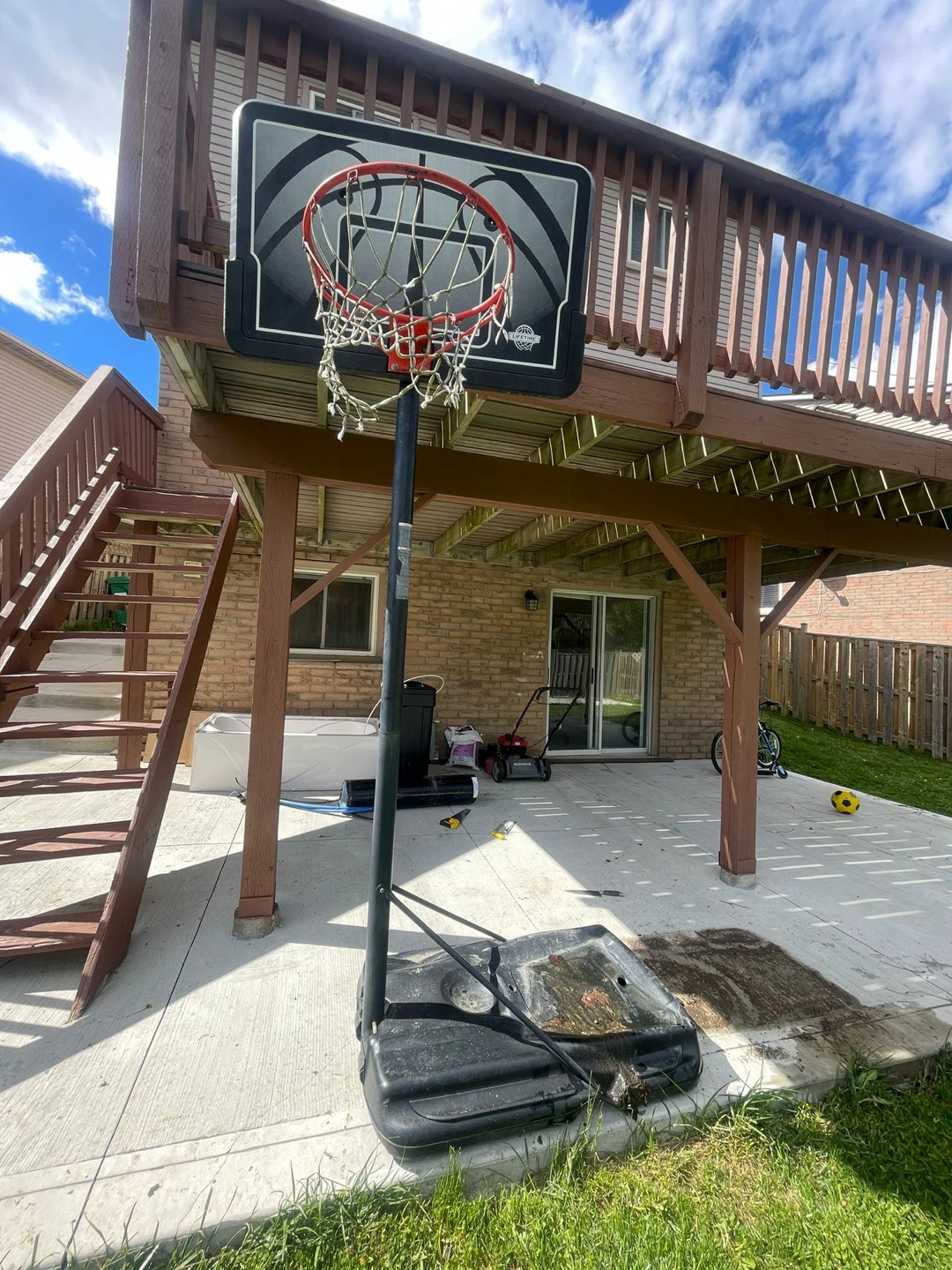 Adjustable Portable Basketball Hoop