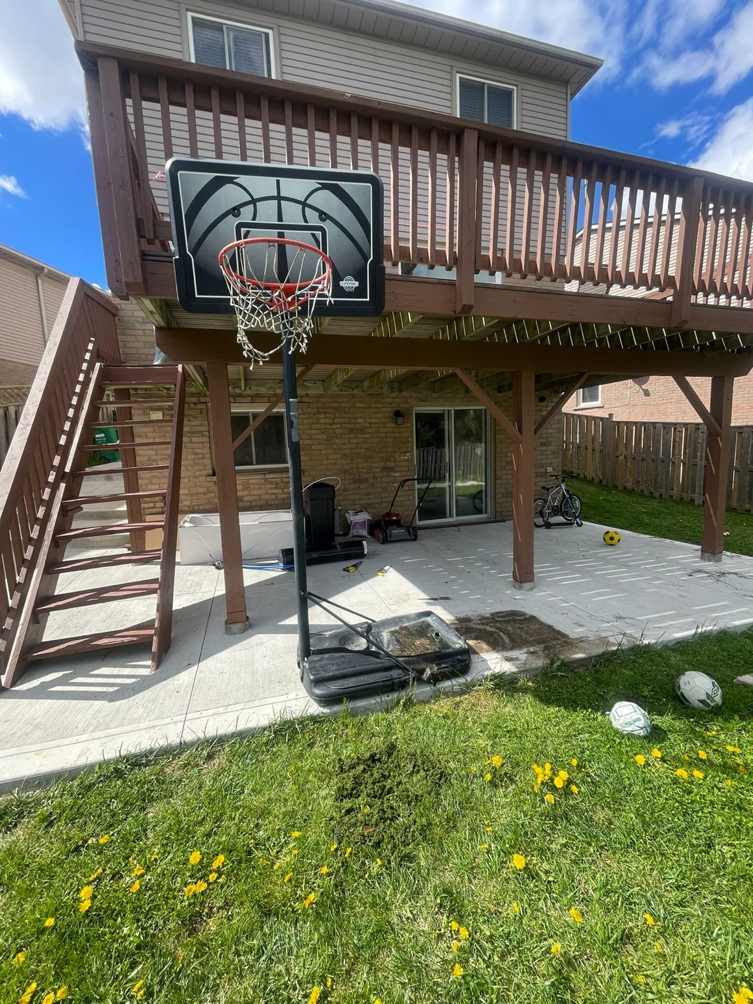Adjustable Portable Basketball Hoop - photo 2