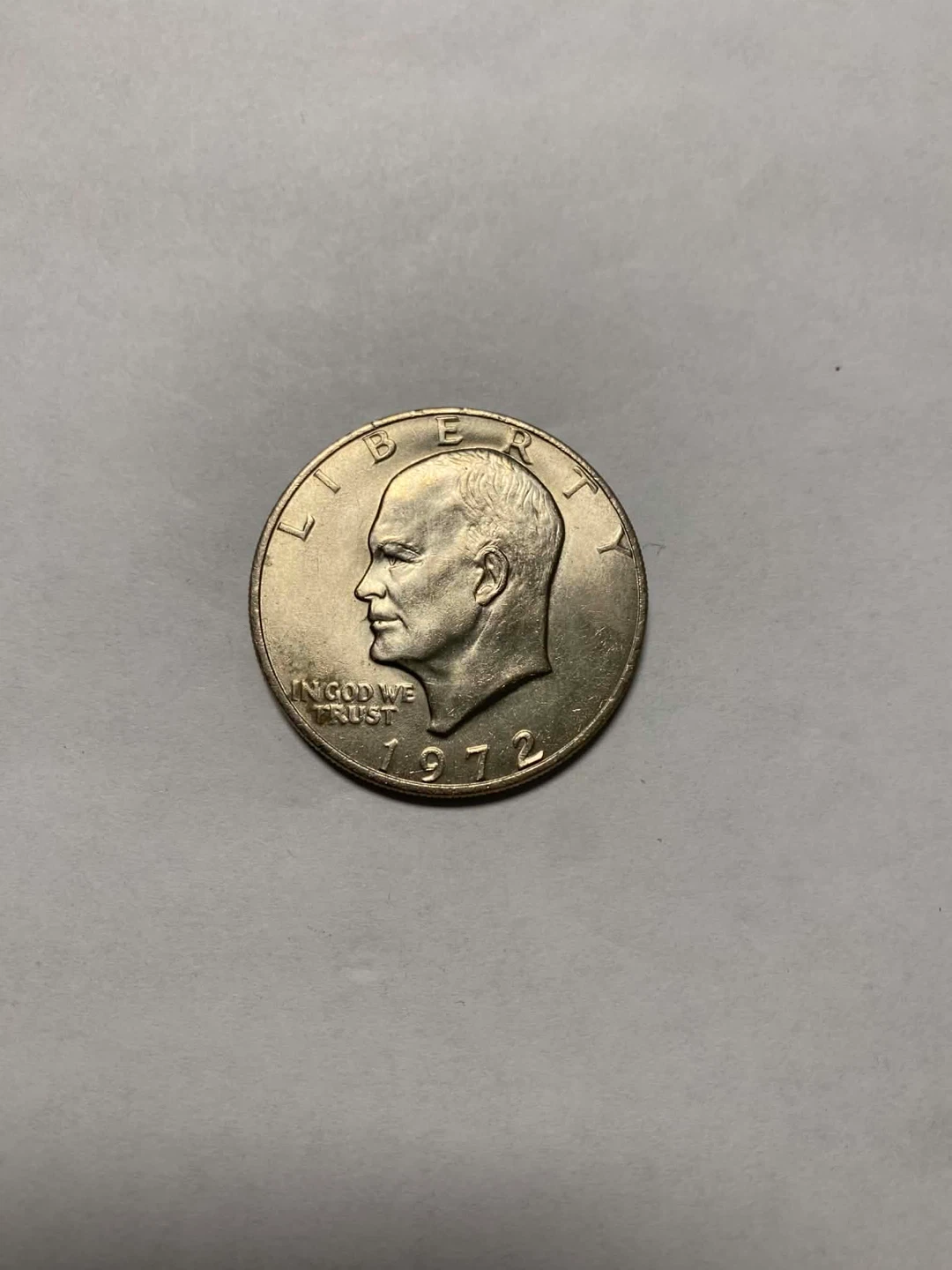 1972 Eisenhower Dollar Coin