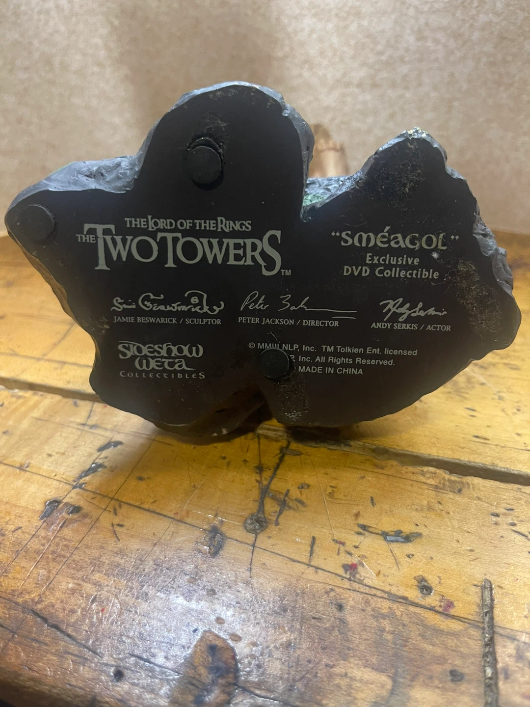 The Lord of the Rings Two Towers "Smeagol" Collectible - photo 3
