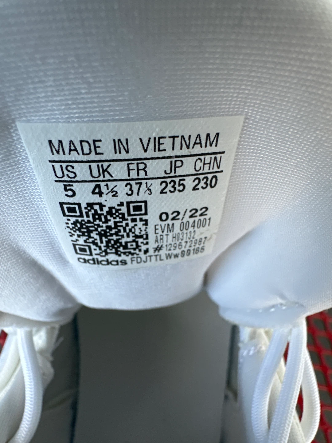 Adidas ADIPRENE White Running Shoes - photo 3