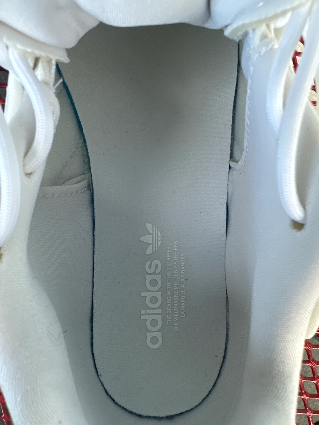 Adidas ADIPRENE White Running Shoes - photo 4