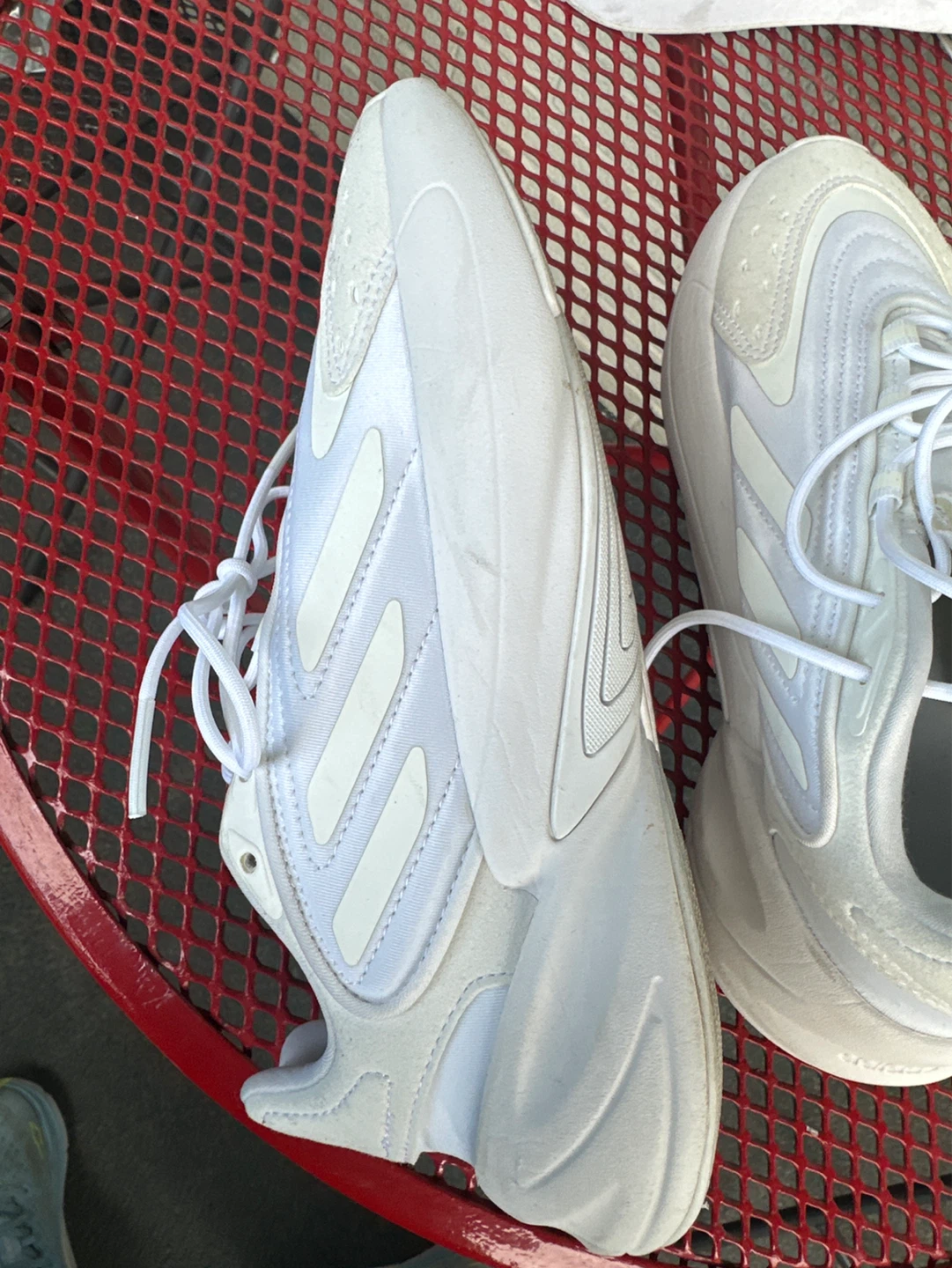 Adidas ADIPRENE White Running Shoes - photo 2