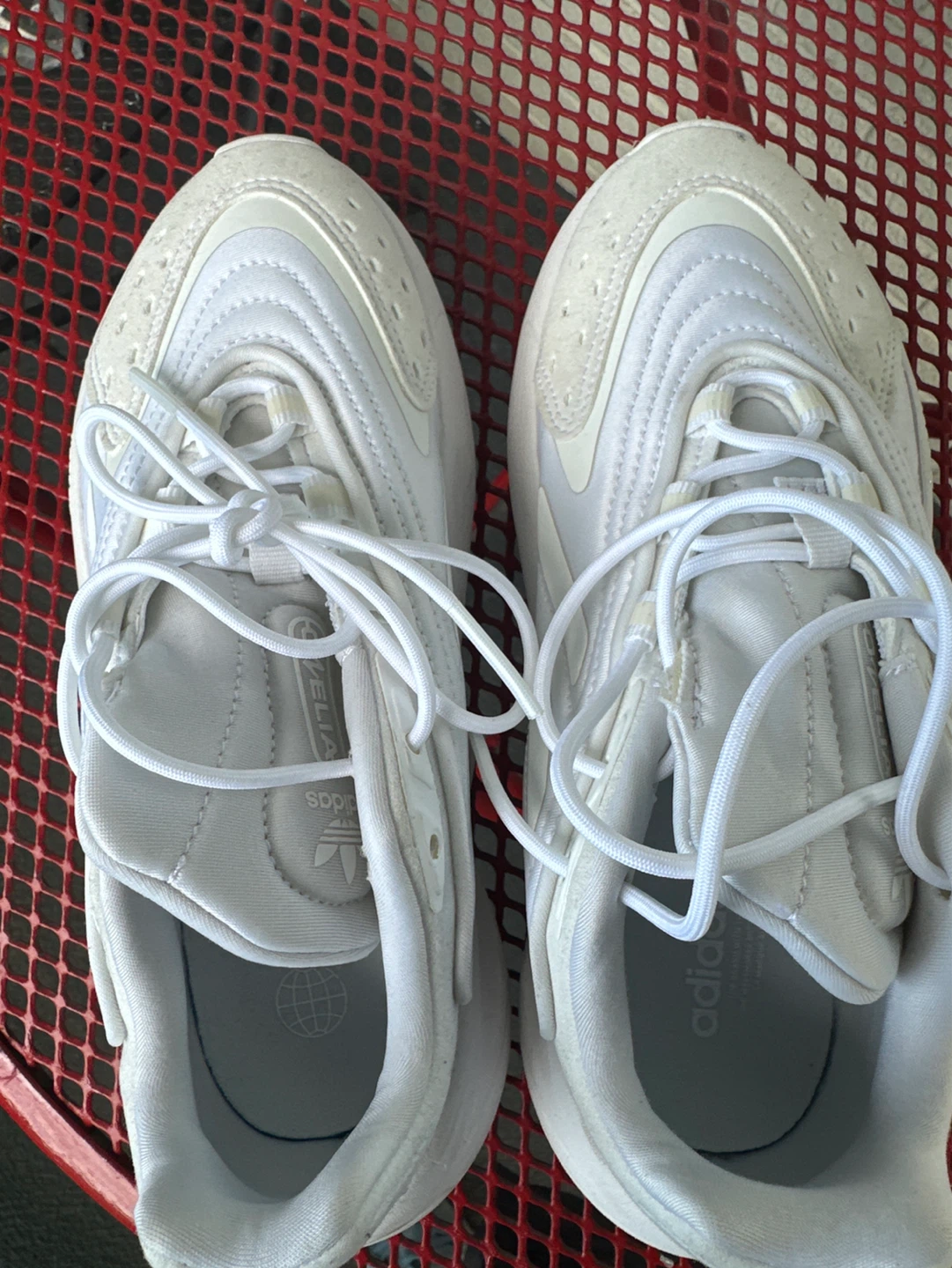 Adidas ADIPRENE White Running Shoes