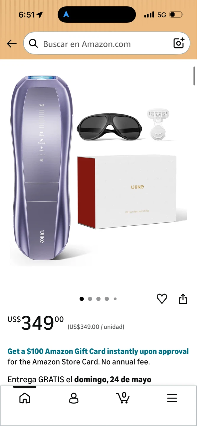 Ulike IPL Hair Removal Device