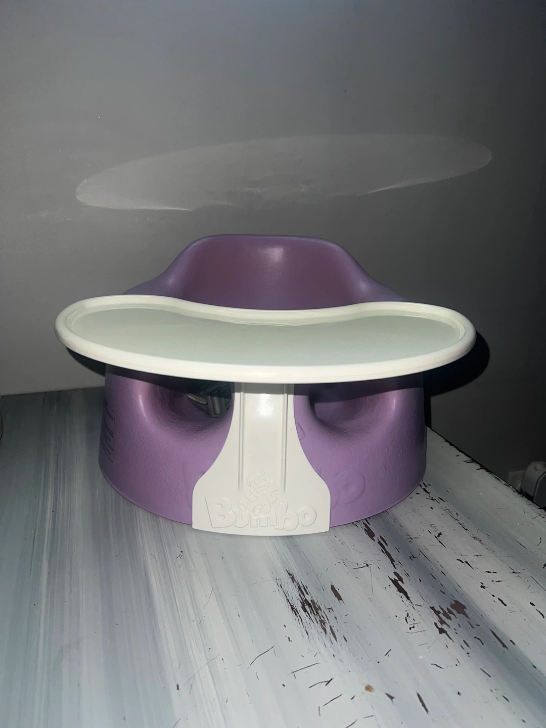 Bumbo Baby Seat with Tray - Purple