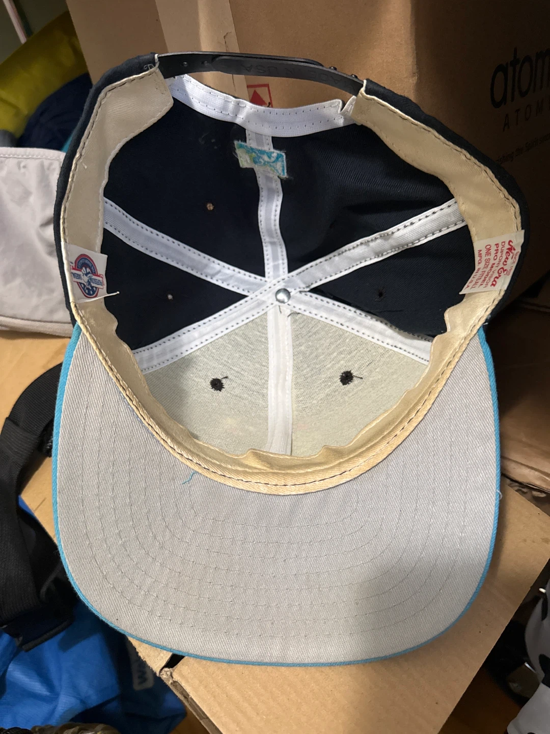 New Era Baseball Cap - Black/Blue Frog Graphic - photo 2